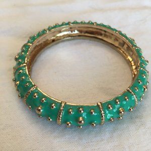 Lilly Pulitzer Turquoise Enamel Urchin Bangle